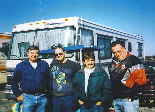 Mt. Clemens Race Track - Bill Vogan-Jim Laraway-Bill Kratchoff-Carl Scholz